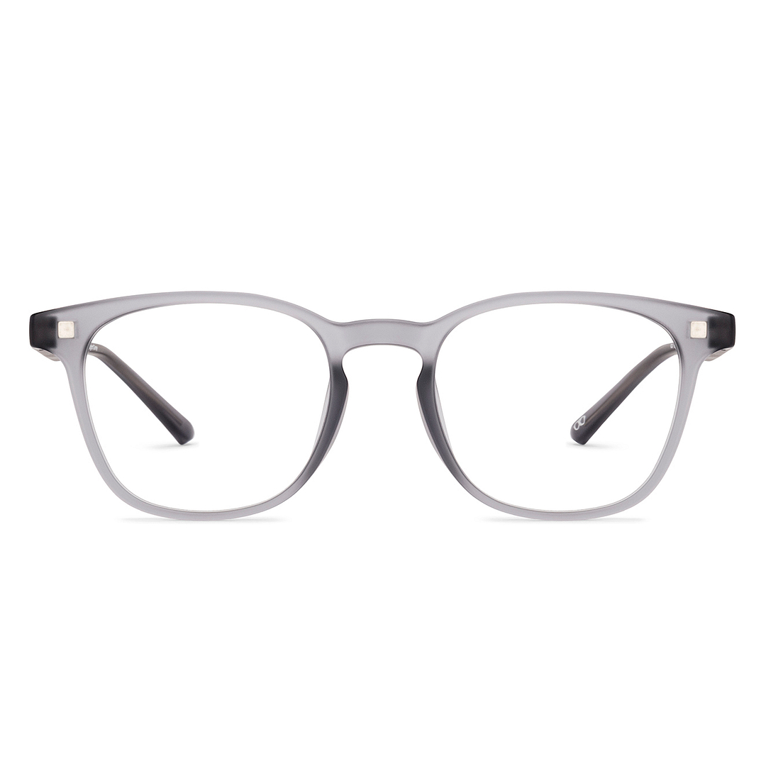 Lenskart Hustlr Light Grey Full Rim Square right side