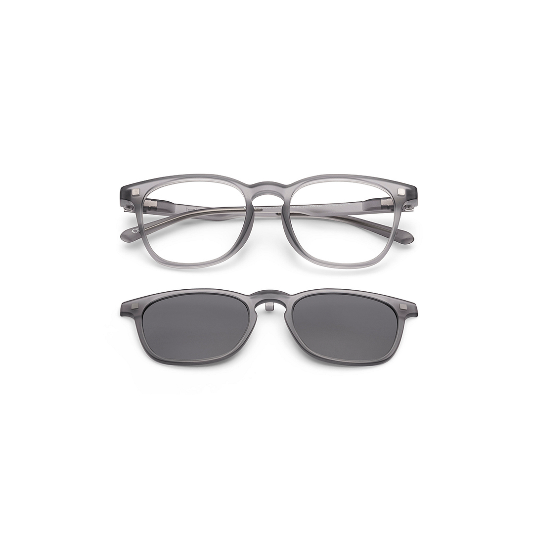 Lenskart Hustlr Light Grey Full Rim Square right side