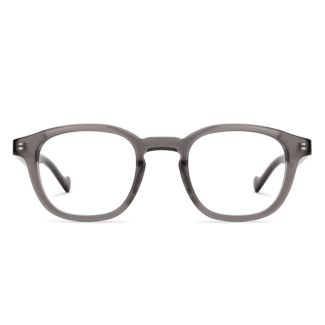 Lenskart Light Grey Full Rim Square left side