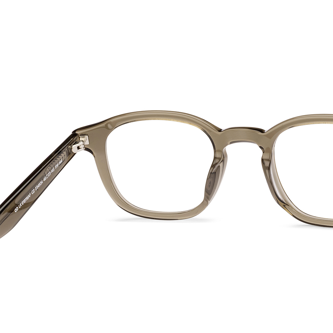 Lenskart Light Brown Full Rim Square left side