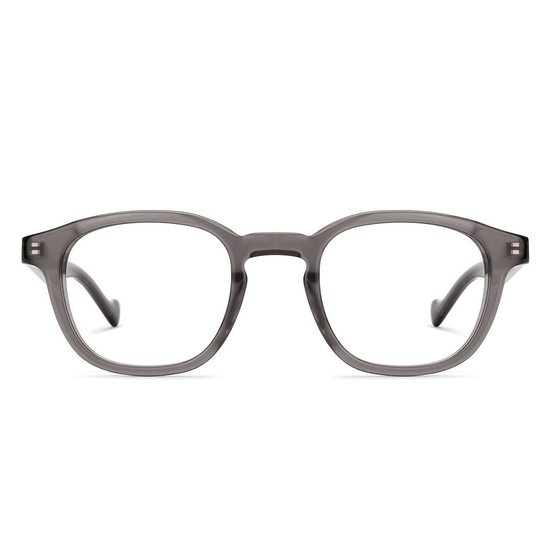 Lenskart Light Grey Full Rim Square left side