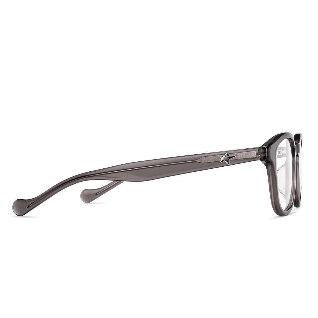 Lenskart Light Grey Full Rim Square right side