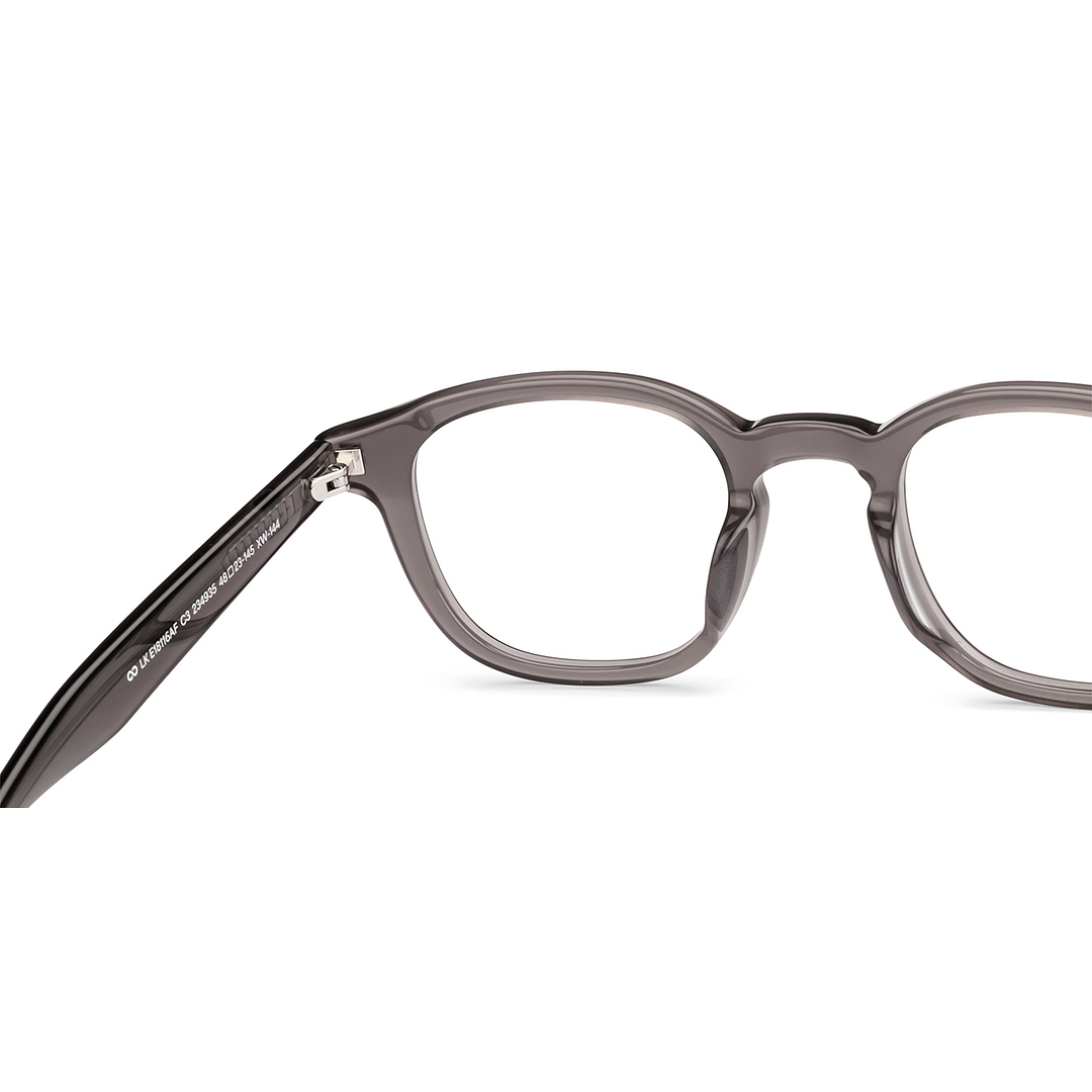 Lenskart Light Grey Full Rim Square right side