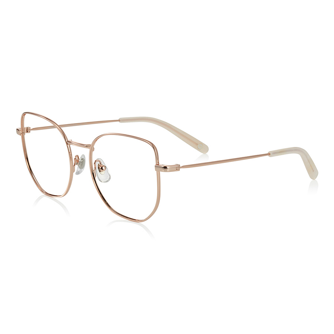 +NICHE Pink Full Rim Fox left side