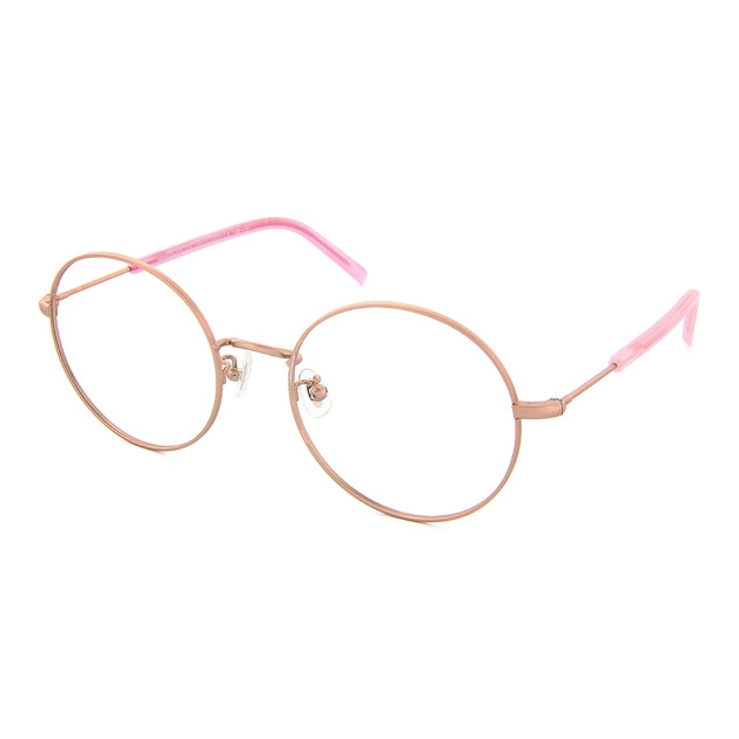 +NICHE Pink Full Rim Round left side