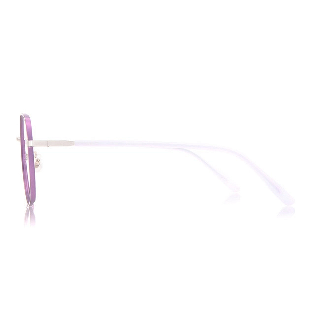 +NICHE Purple Full Rim Square left side
