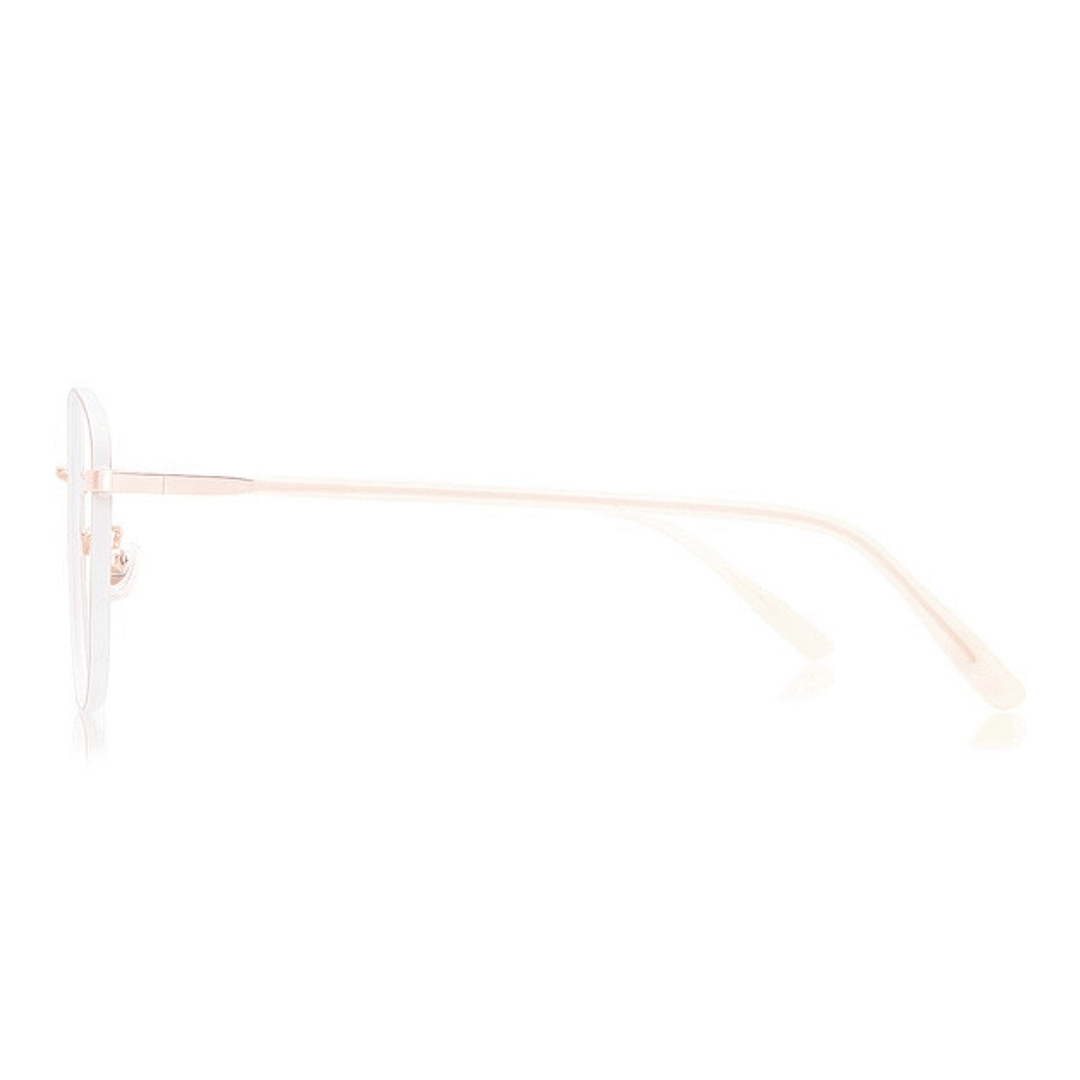 +NICHE White Full Rim Rectangle left side