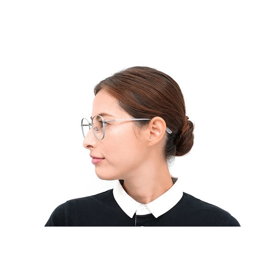 +NICHE White Full Rim Rectangle right side