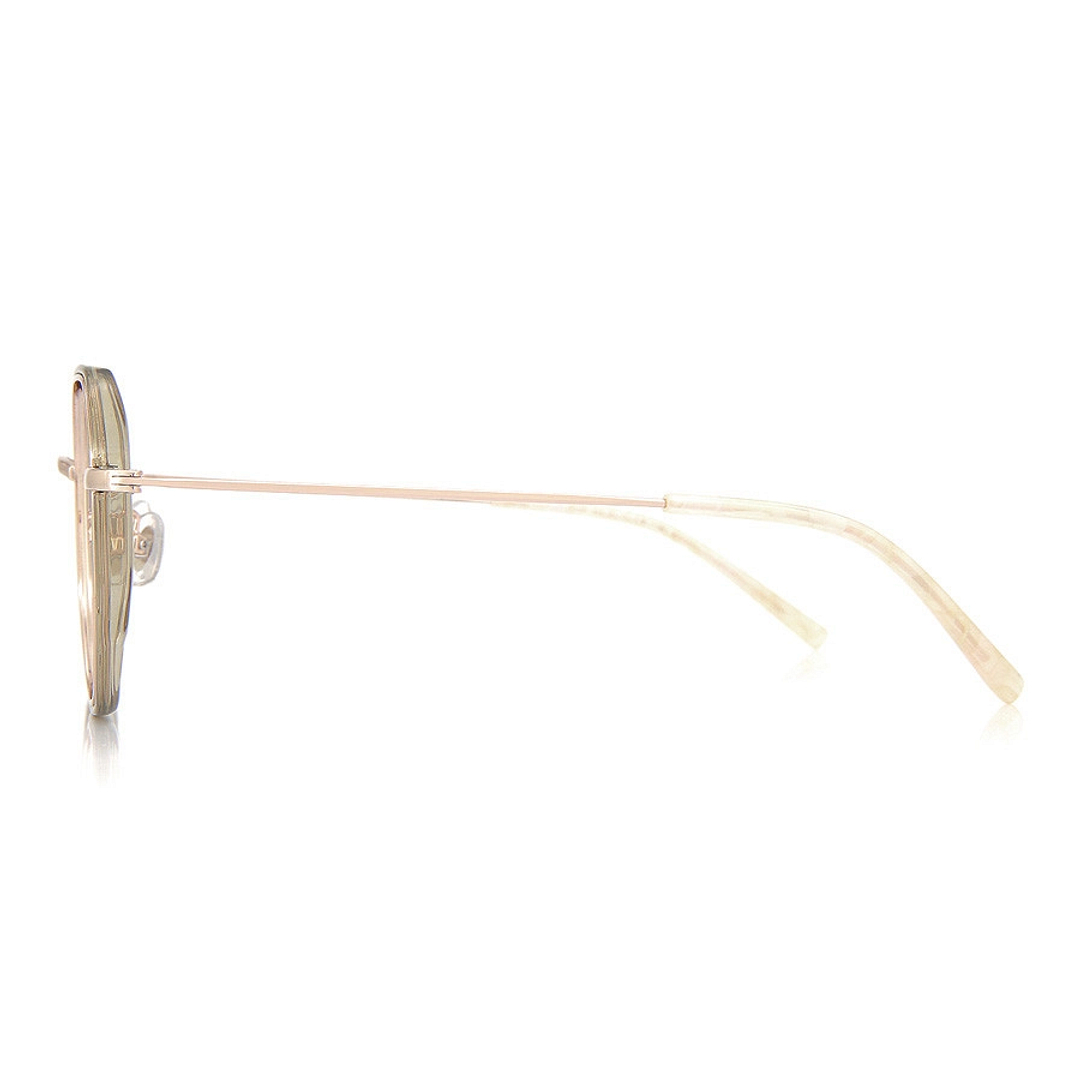 +NICHE Gold Full Rim Polygon left side