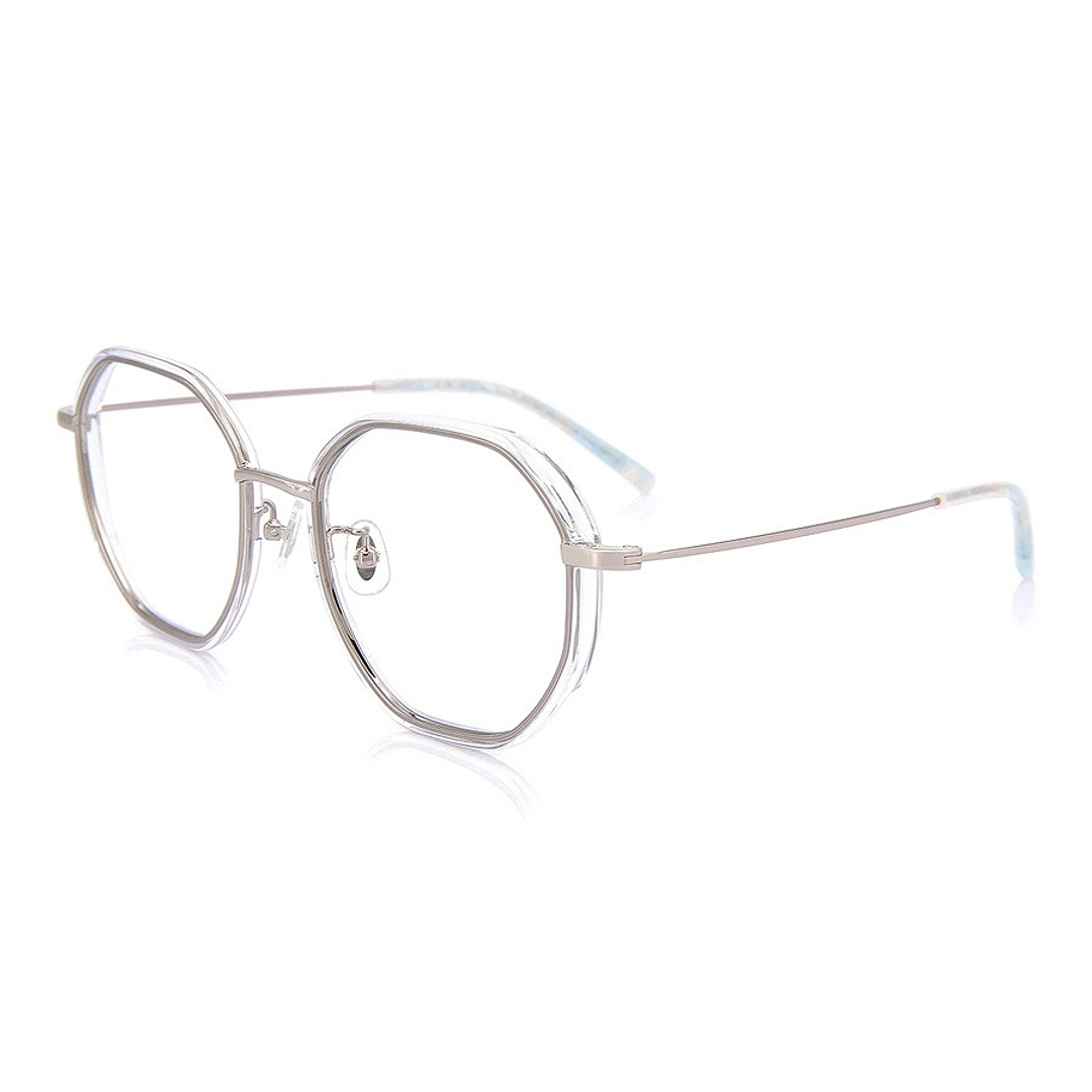 +NICHE Light Gunmetal Full Rim Polygon left side