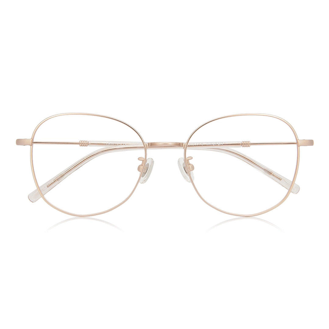 +NICHE Gold Full Rim Polygon right side