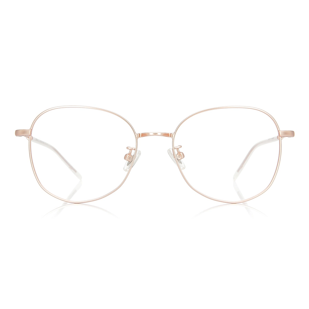 +NICHE Pink Transparent Full Rim Boston right side