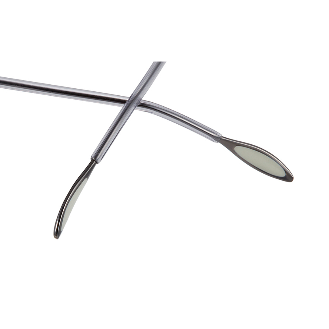 +NICHE Black Full Rim Polygon right side