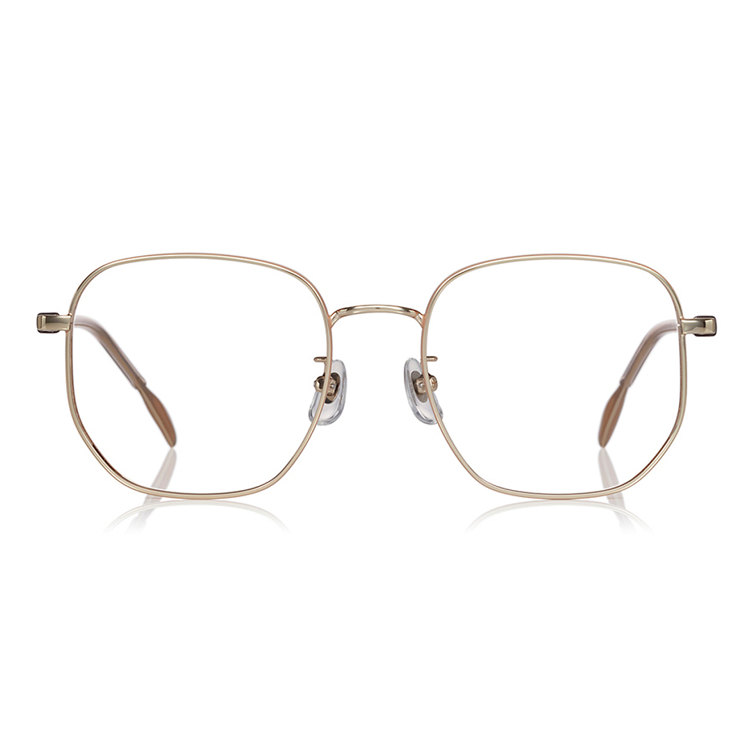 +NICHE Gold Full Rim Polygon right side