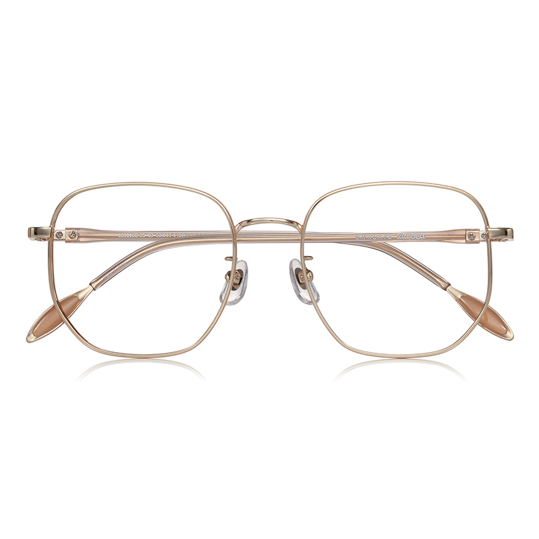 +NICHE Gold Full Rim Polygon right side