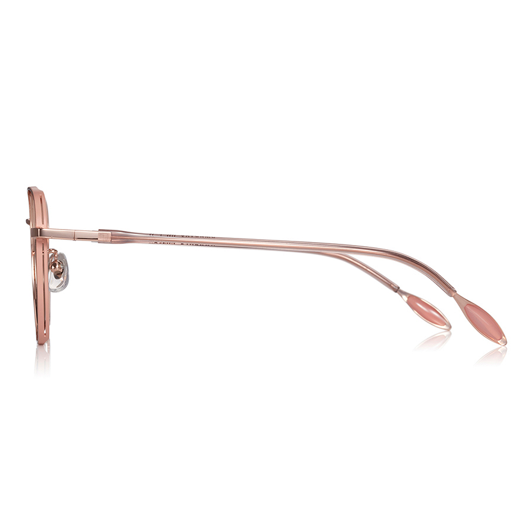 +NICHE Gold Full Rim Polygon left side