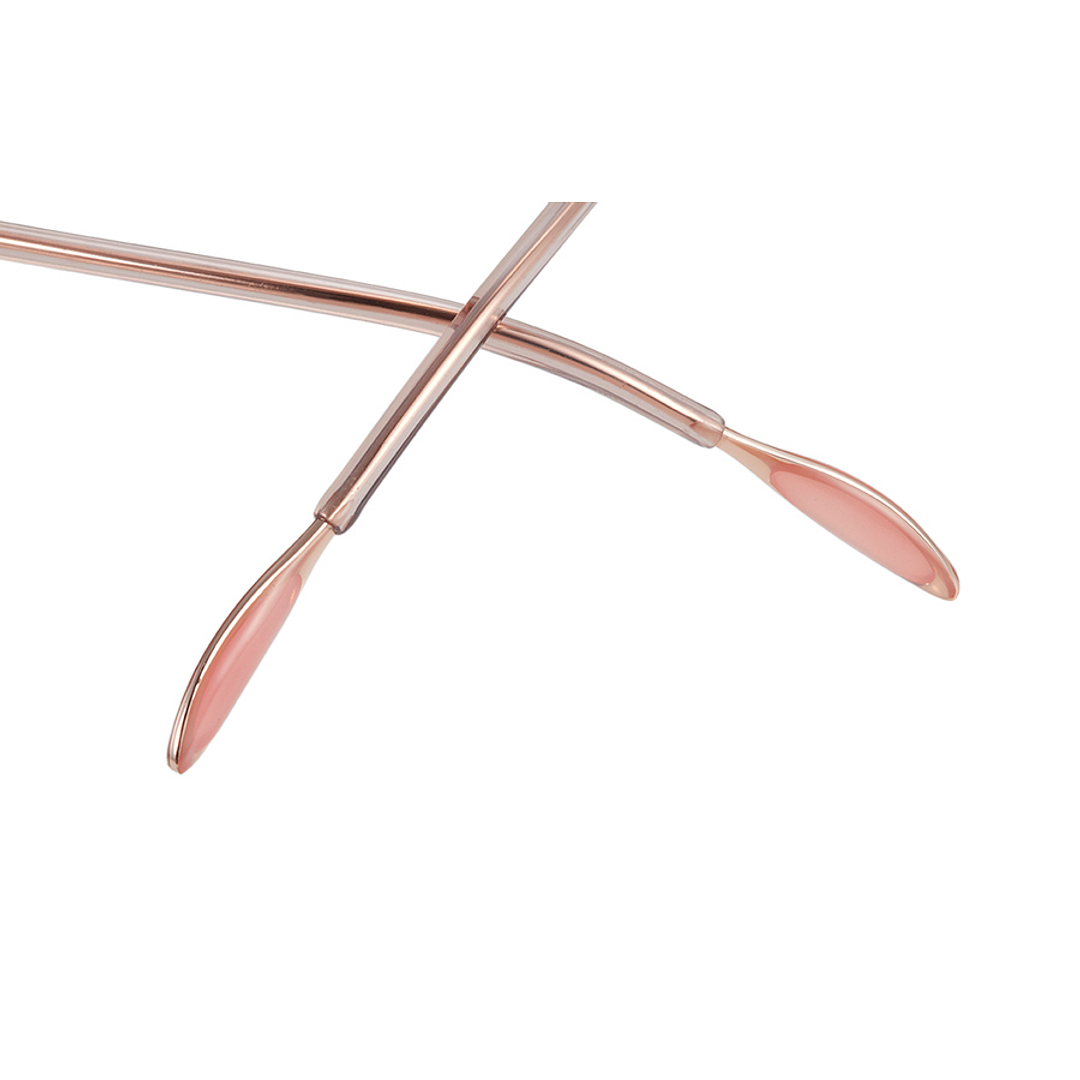 +NICHE Gold Full Rim Polygon right side