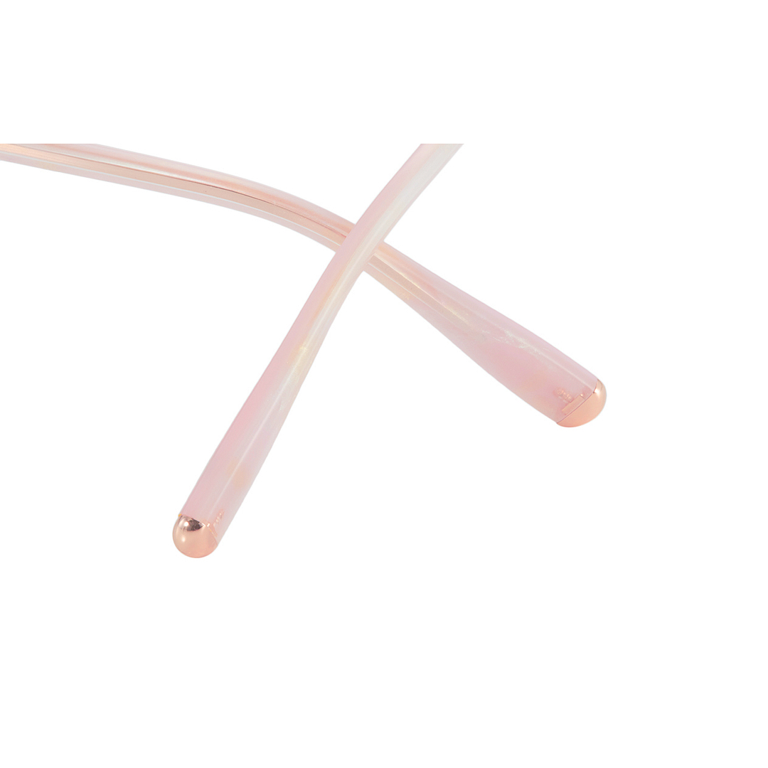 +NICHE Pink Transparent Full Rim Boston right side