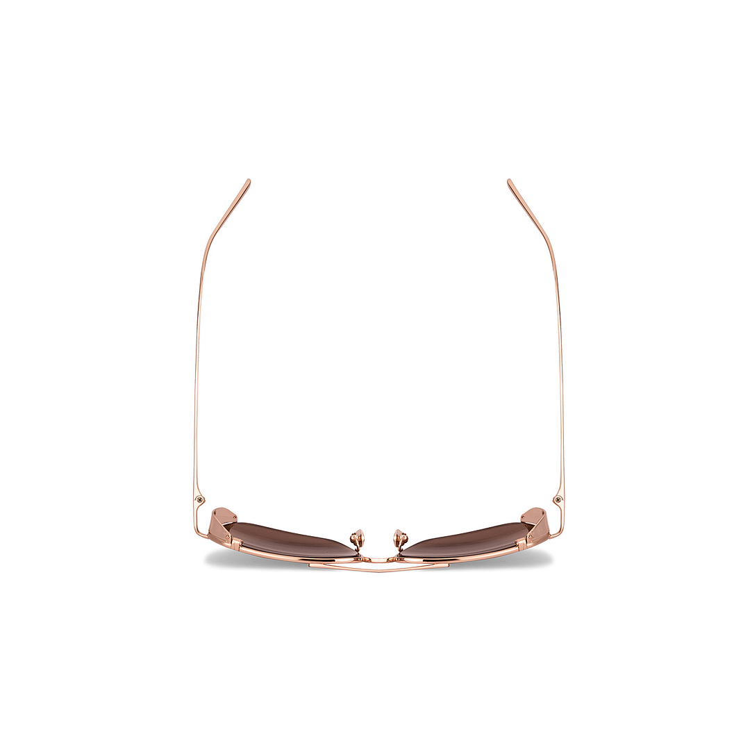 BRANDED Gold Full Rim Aviator right side