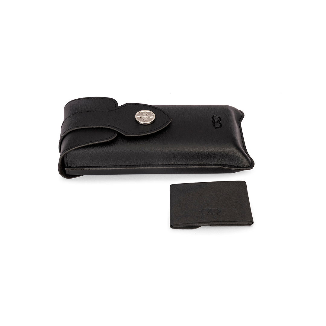 Lenskart STUDIO Gray Transparent Full Rim Square left side