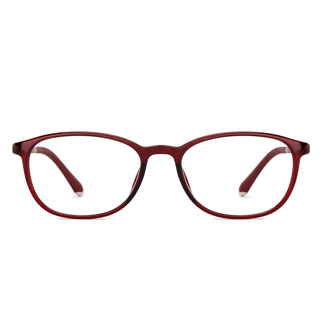 Lenskart Air Online Red Full Rim Round right side