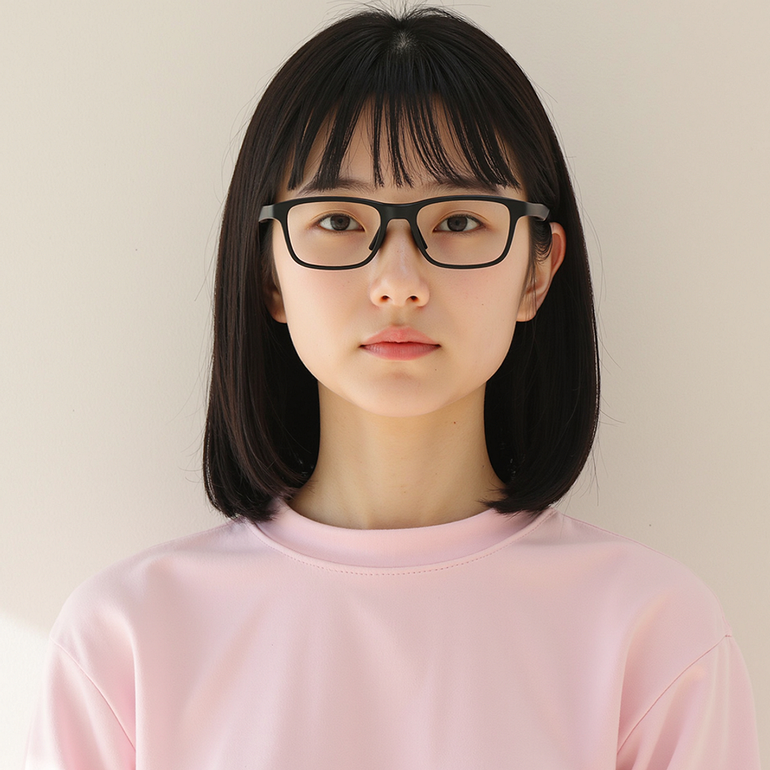 Lenskart Black Full Rim Rectangle left side