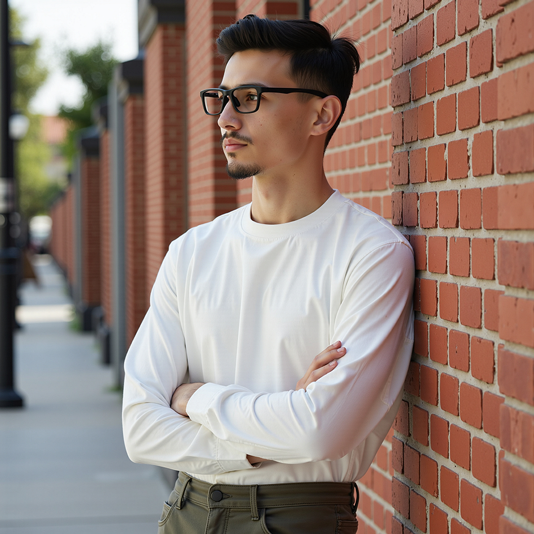 Lenskart Black Full Rim Rectangle right side