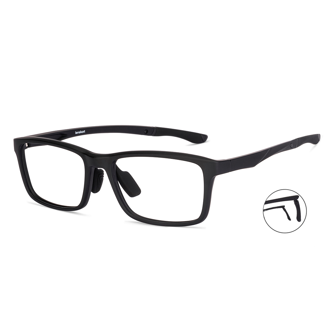 Lenskart Black Full Rim Rectangle right side