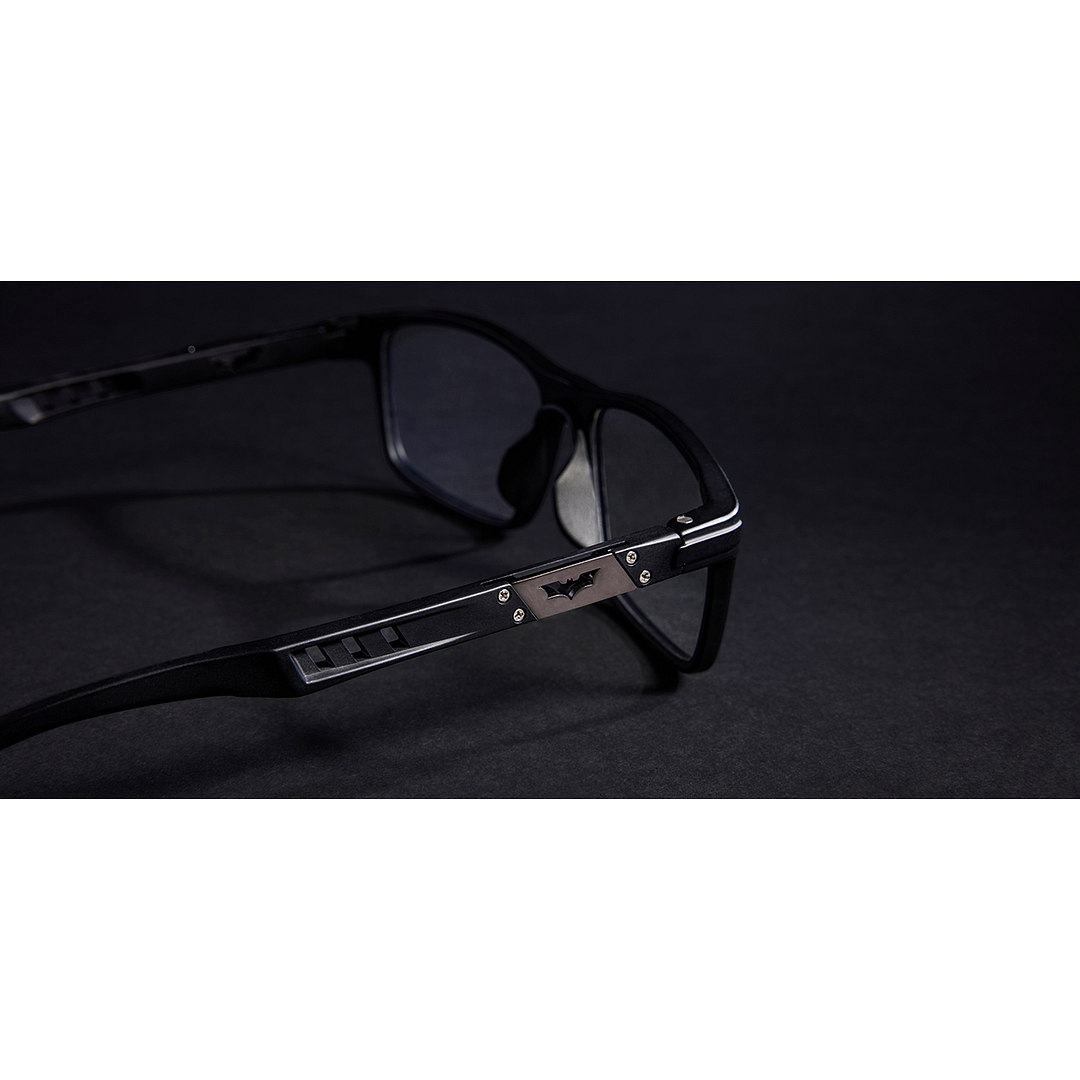 Lenskart Matte Black Full Rim Rectangle left side