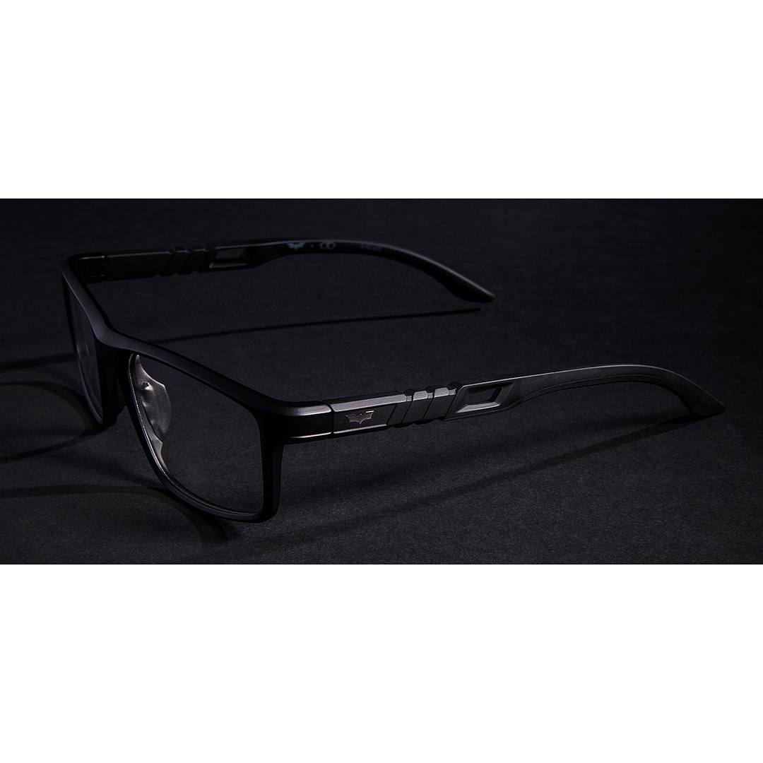 Lenskart Matte Black Full Rim Rectangle left side