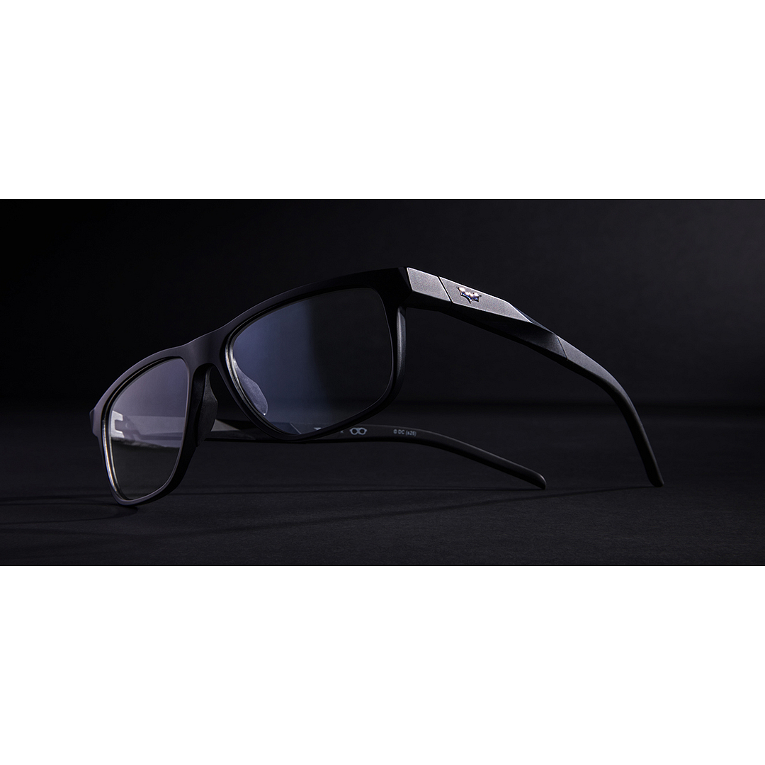 Lenskart Matte Black Full Rim Square left side