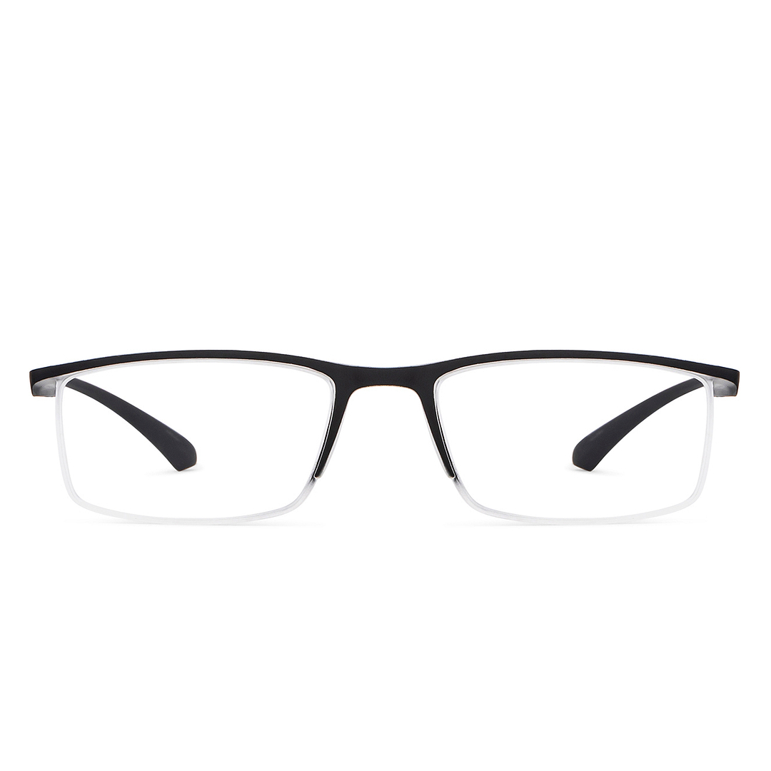 Lenskart READERS Black Black Half Rim Rectangle Lenskart READERS LR E13699 Only for 1 5 Prefitted Powers left side