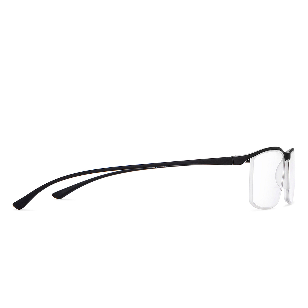 Lenskart READERS Black Black Half Rim Rectangle Lenskart READERS LR E13699 Only for 1 5 Prefitted Powers left side