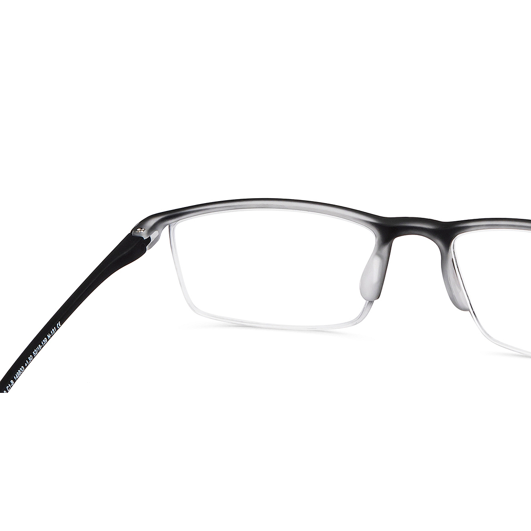 Lenskart READERS Black Black Half Rim Rectangle Lenskart READERS LR E13699 Only for 1 5 Prefitted Powers right side