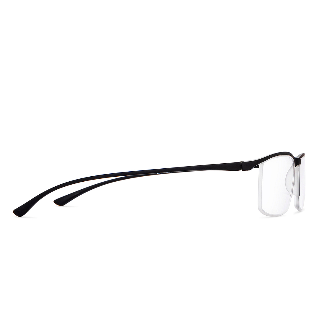 Lenskart READERS Black Black Half Rim Rectangle Lenskart READERS LR E13699 Only for 2 Prefitted Powers left side