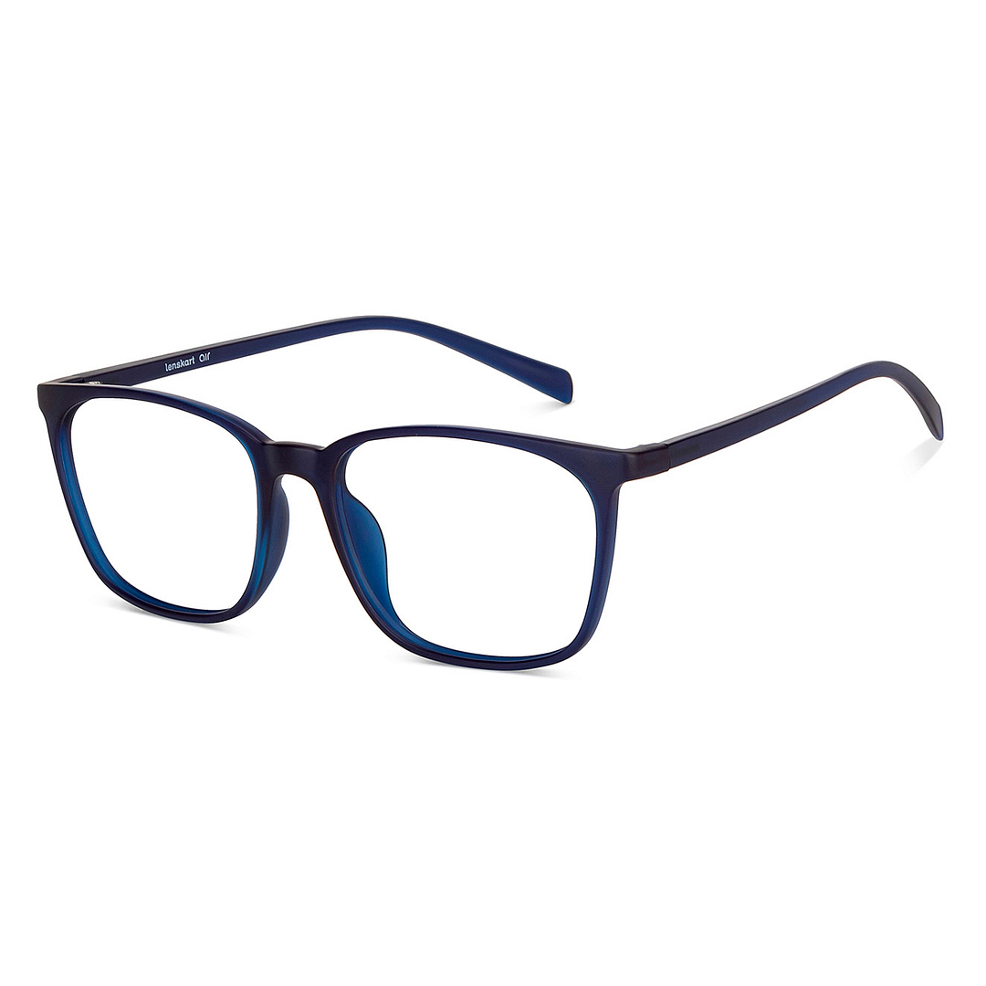 Lenskart Air Online Sky Blue Full Rim Square right side