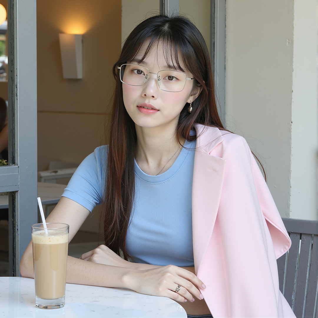 Lenskart Mid Gunmetal Full Rim Rectangle right side