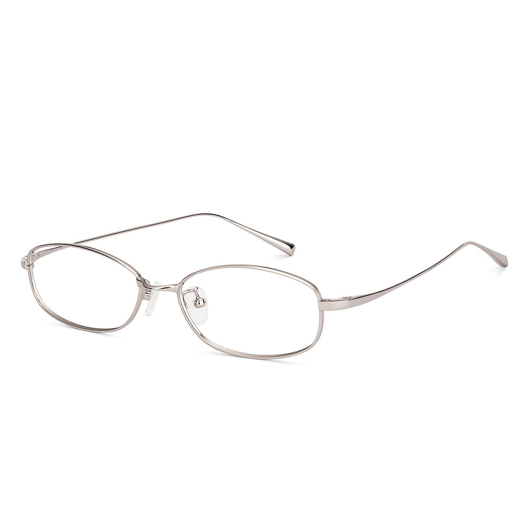 Lenskart Mid Gunmetal Full Rim Rectangle left side