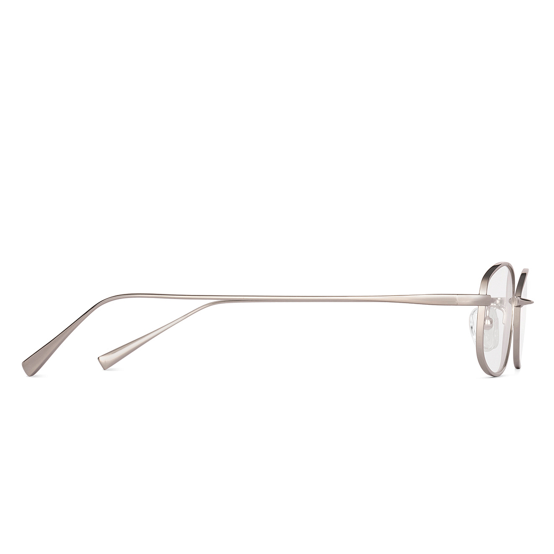 Lenskart Mid Gunmetal Full Rim Rectangle left side