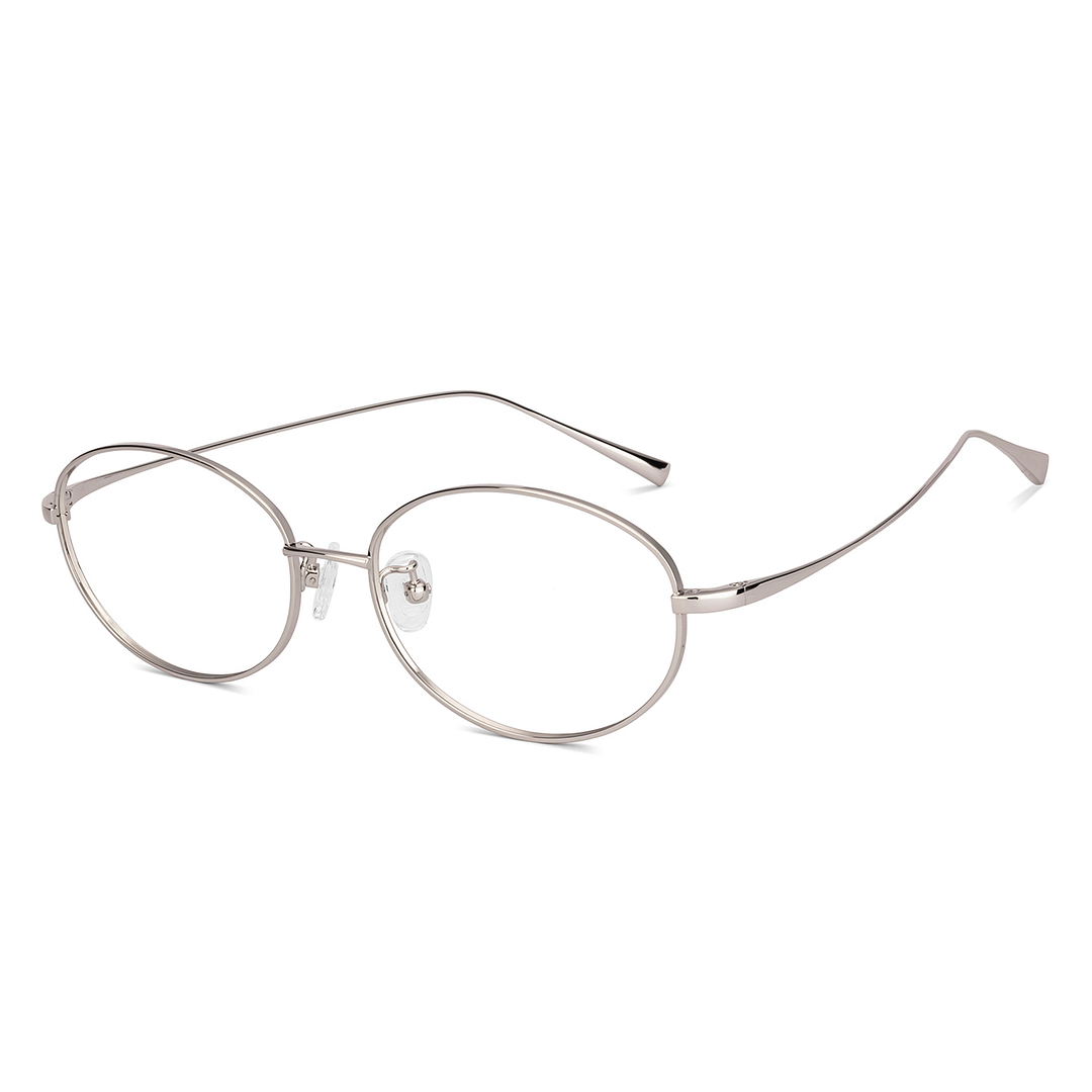 Lenskart Mid Gunmetal Full Rim Round left side