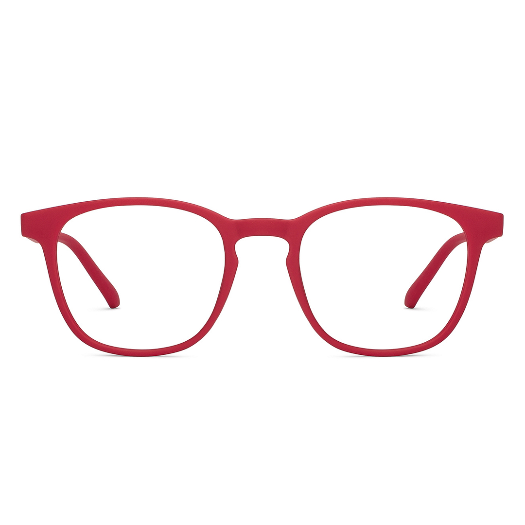 Lenskart Hustlr Monza Red Full Rim Square right side