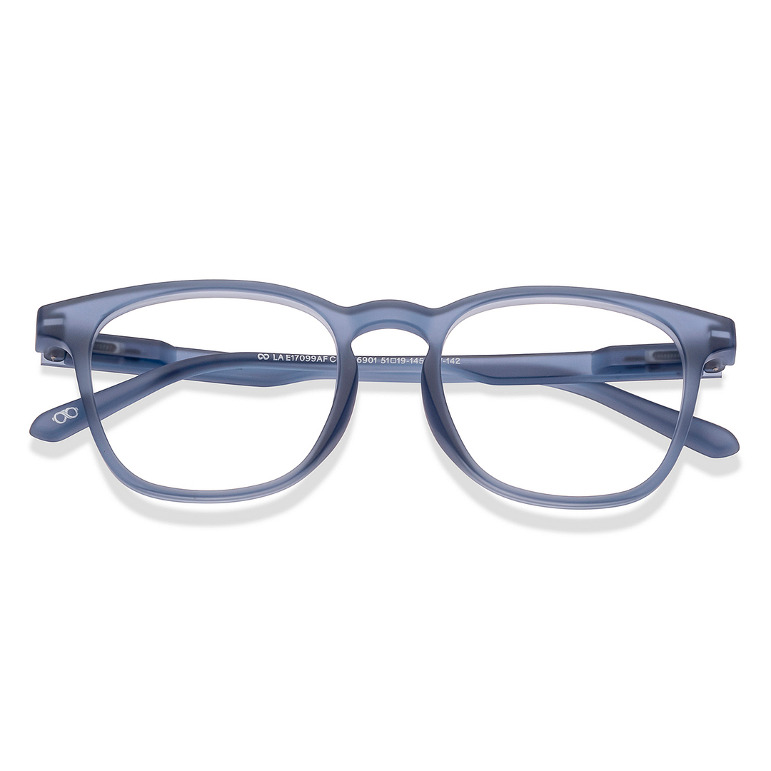 Lenskart Hustlr Navy Blue Full Rim Square left side