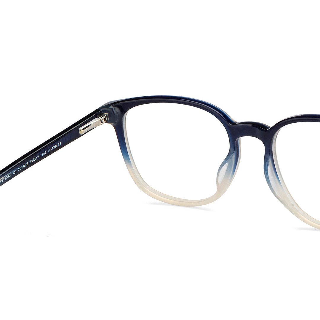 Vincent Chase Online Navy Blue Full Rim Round right side
