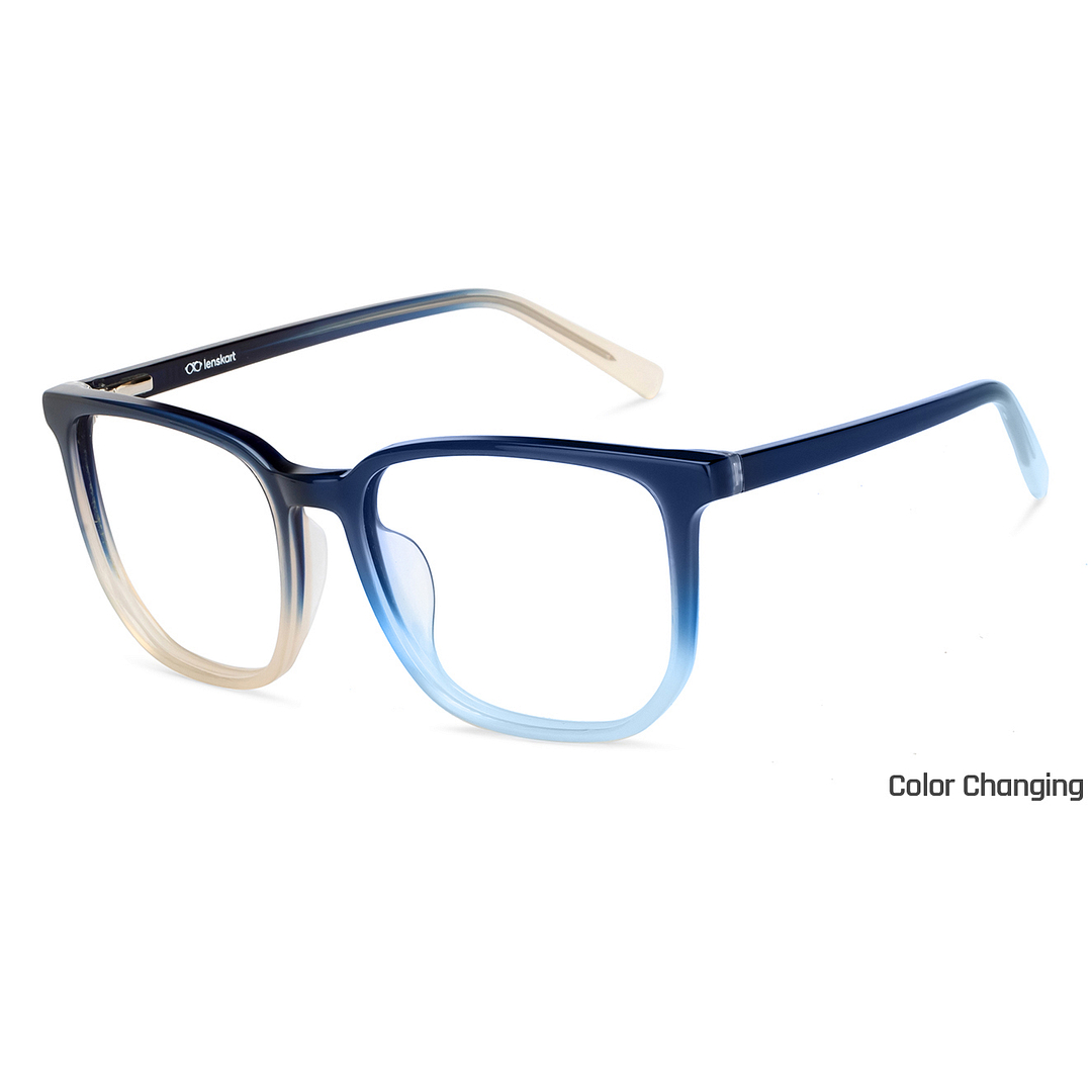 Vincent Chase Online Navy Blue Full Rim Square left side