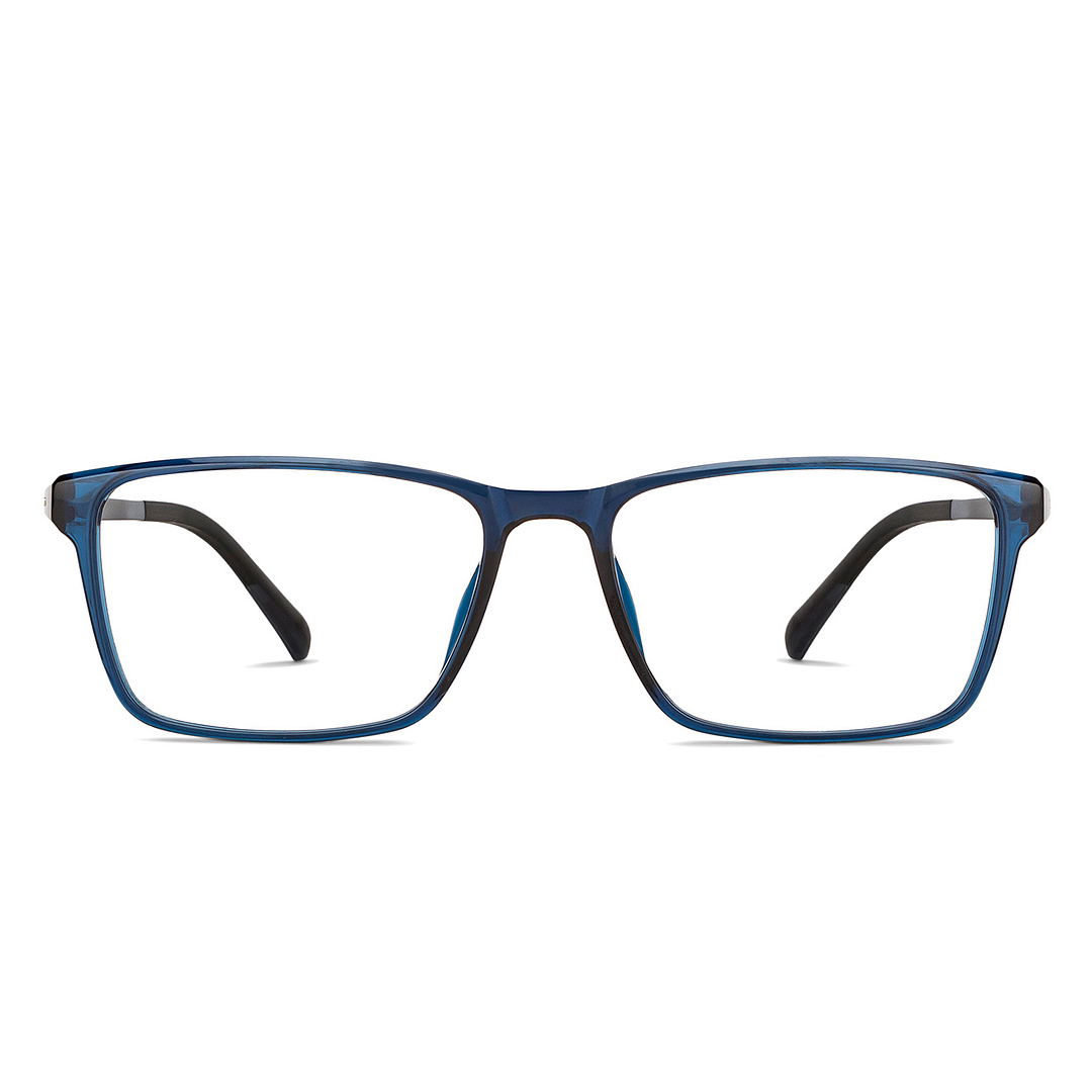 Lenskart Air Online Navy Blue Full Rim Rectangle left side