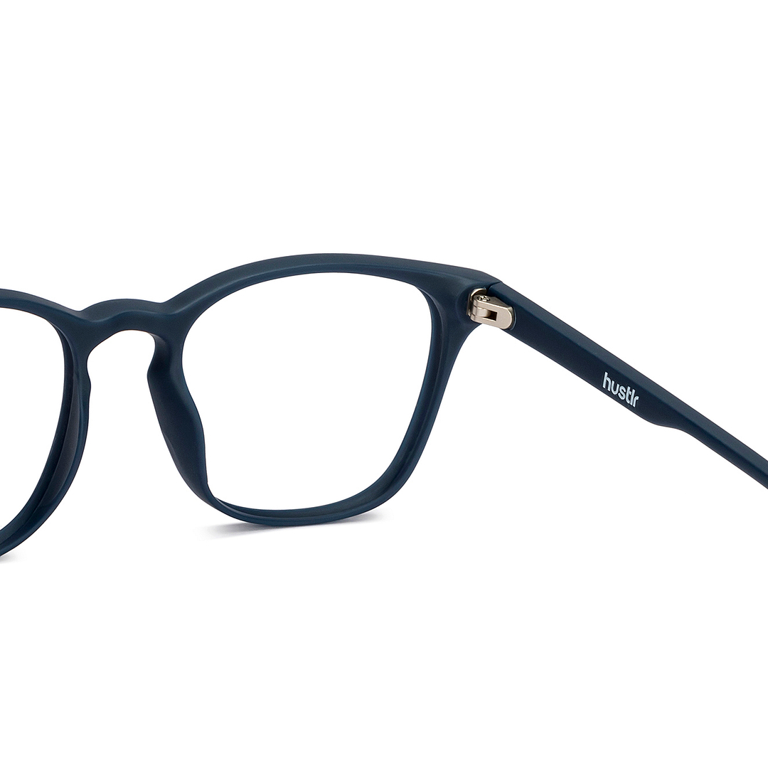 Hooper Screen Glasses Blue Block Phone Screen Glasses : Navy Navy Full Rim Square Hooper Hustlr HP D15011 C15 right side