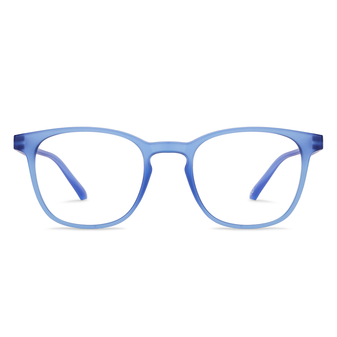 Lenskart Hustlr Ocean Blue Full Rim Square right side