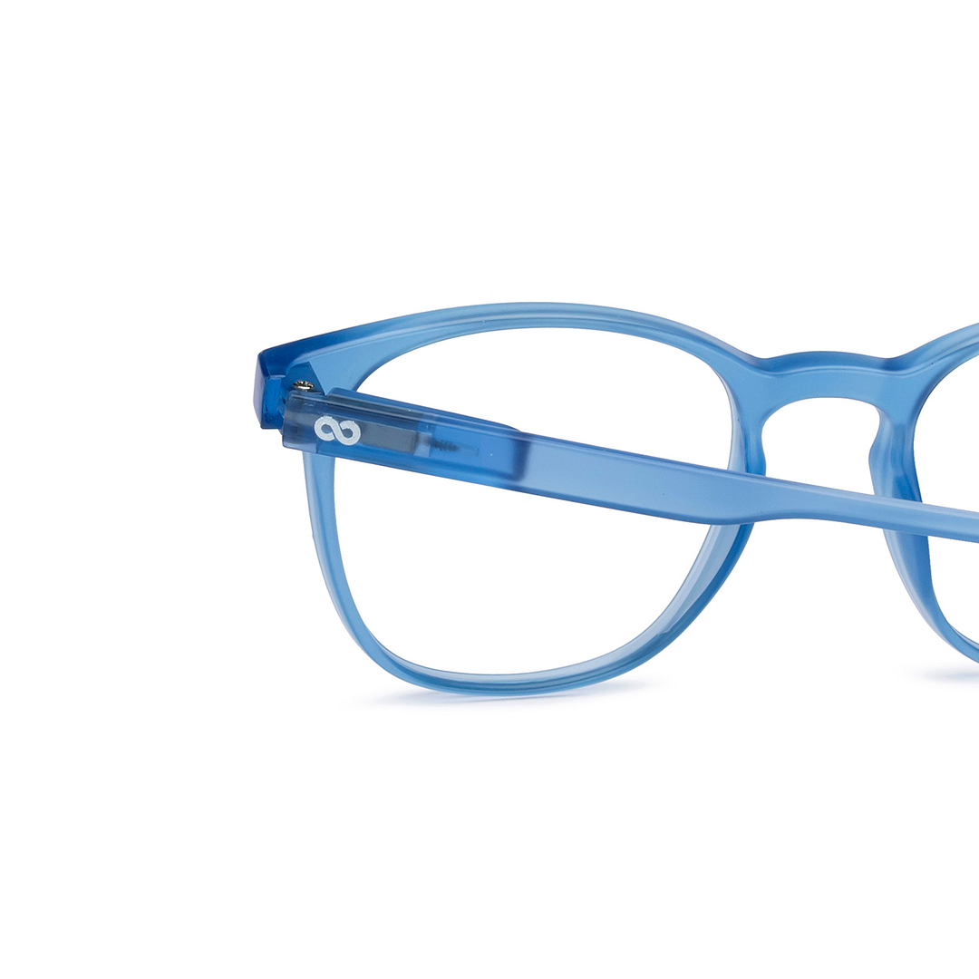 Lenskart Hustlr Ocean Blue Full Rim Square right side
