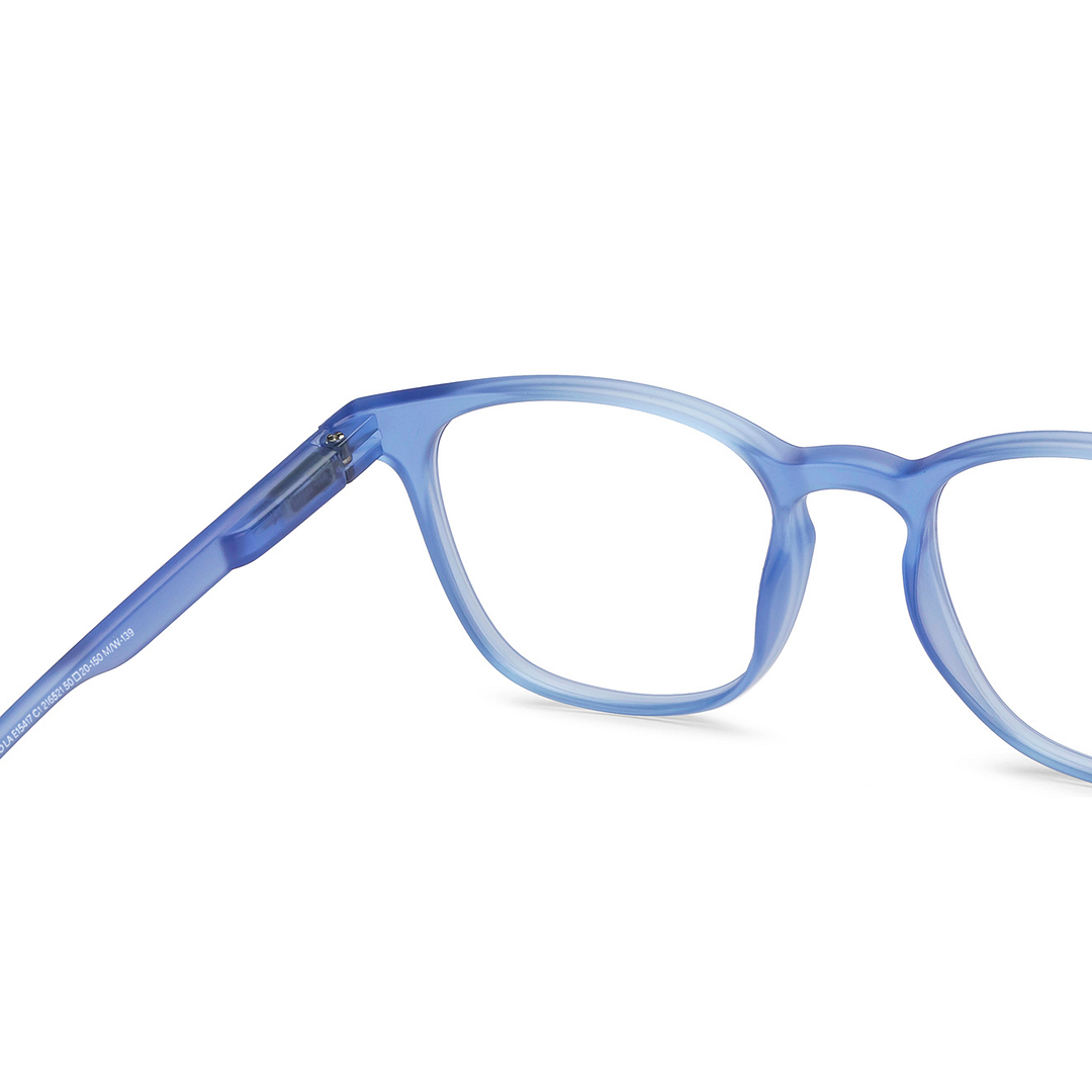 Lenskart Hustlr Ocean Blue Full Rim Square right side