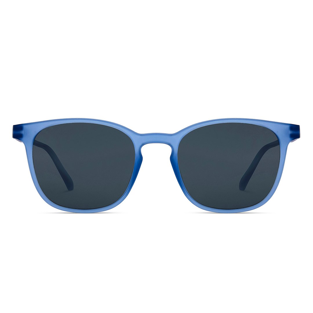 Lenskart Hustlr Online Ocean Blue Full Rim Square right side